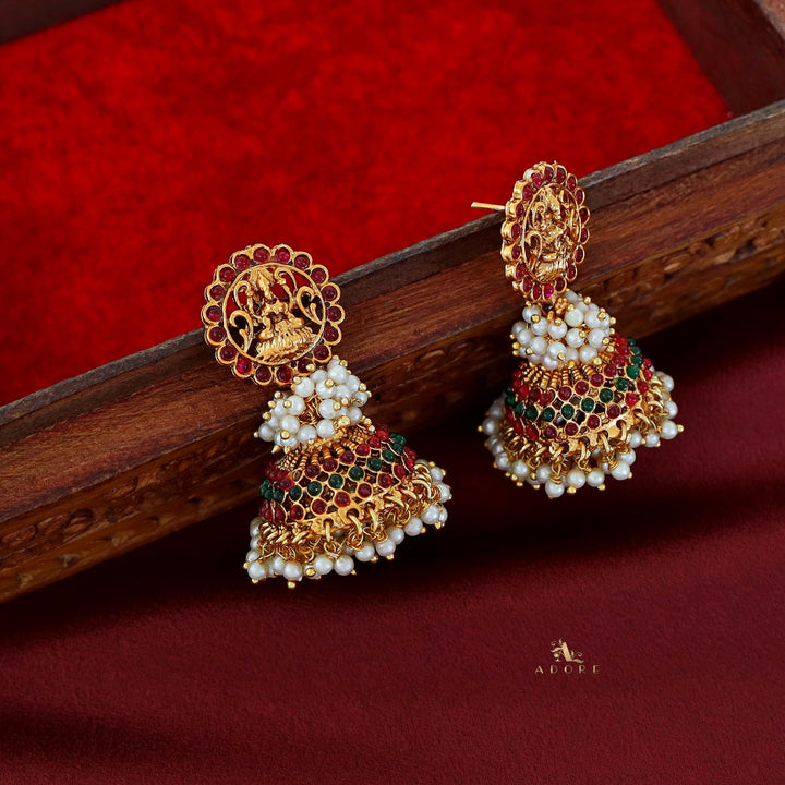 Aishwarya Lakshmi Pearl Jhumka