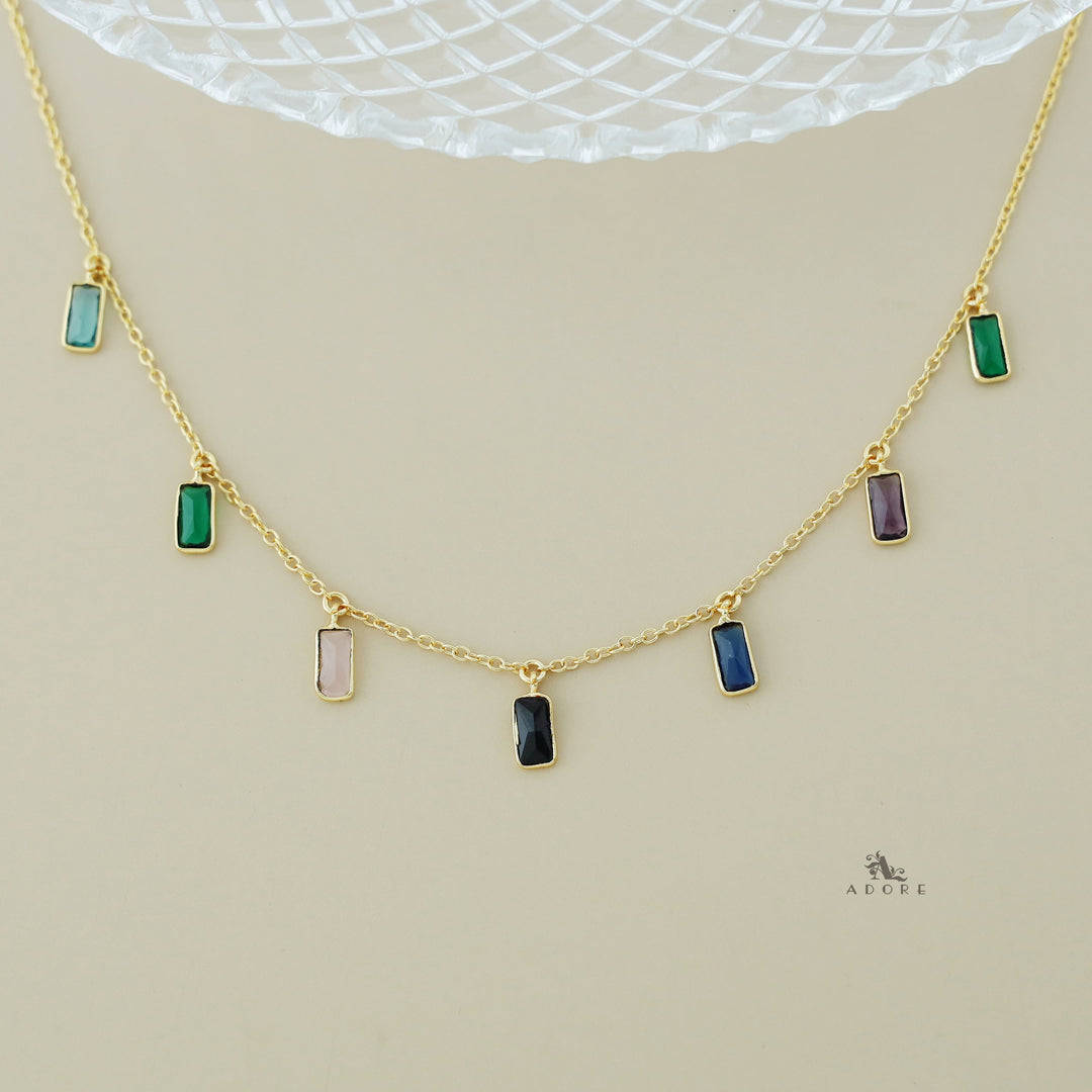 Bhoomika Rectangle Short Neckpiece