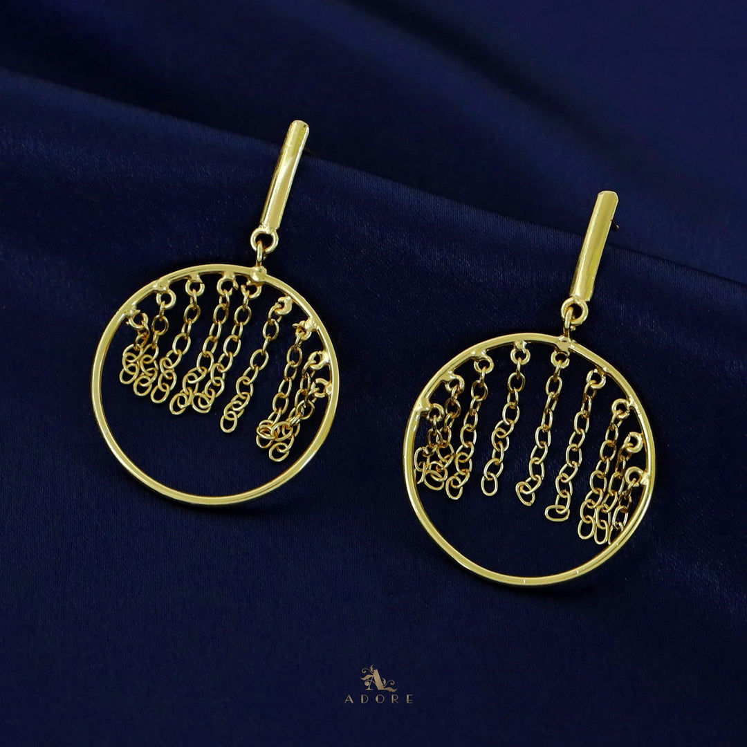 Doline Golden Circle Earring