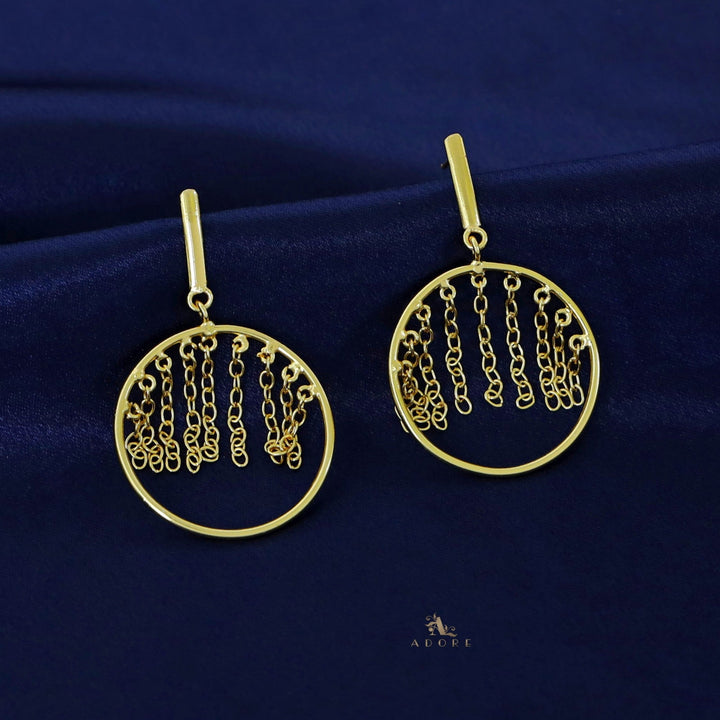 Doline Golden Circle Earring