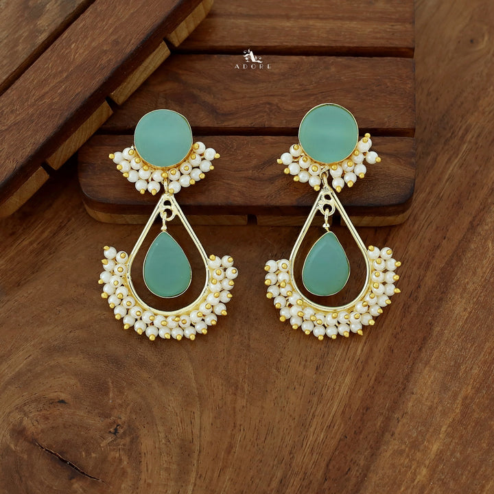 Adore - Raw Stone Angelic Earrings (Colour Options)