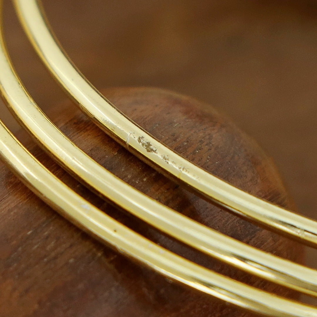 Gold & Silver Adjustable Bangle