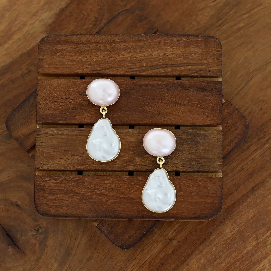 Gaila Pearl + Baroque Earring