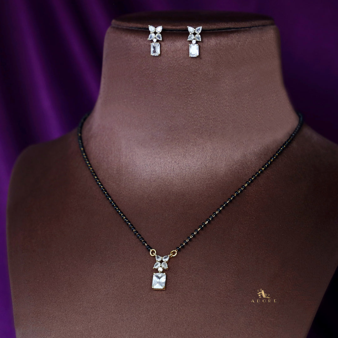 Akshavi Mangalsutra With Earring