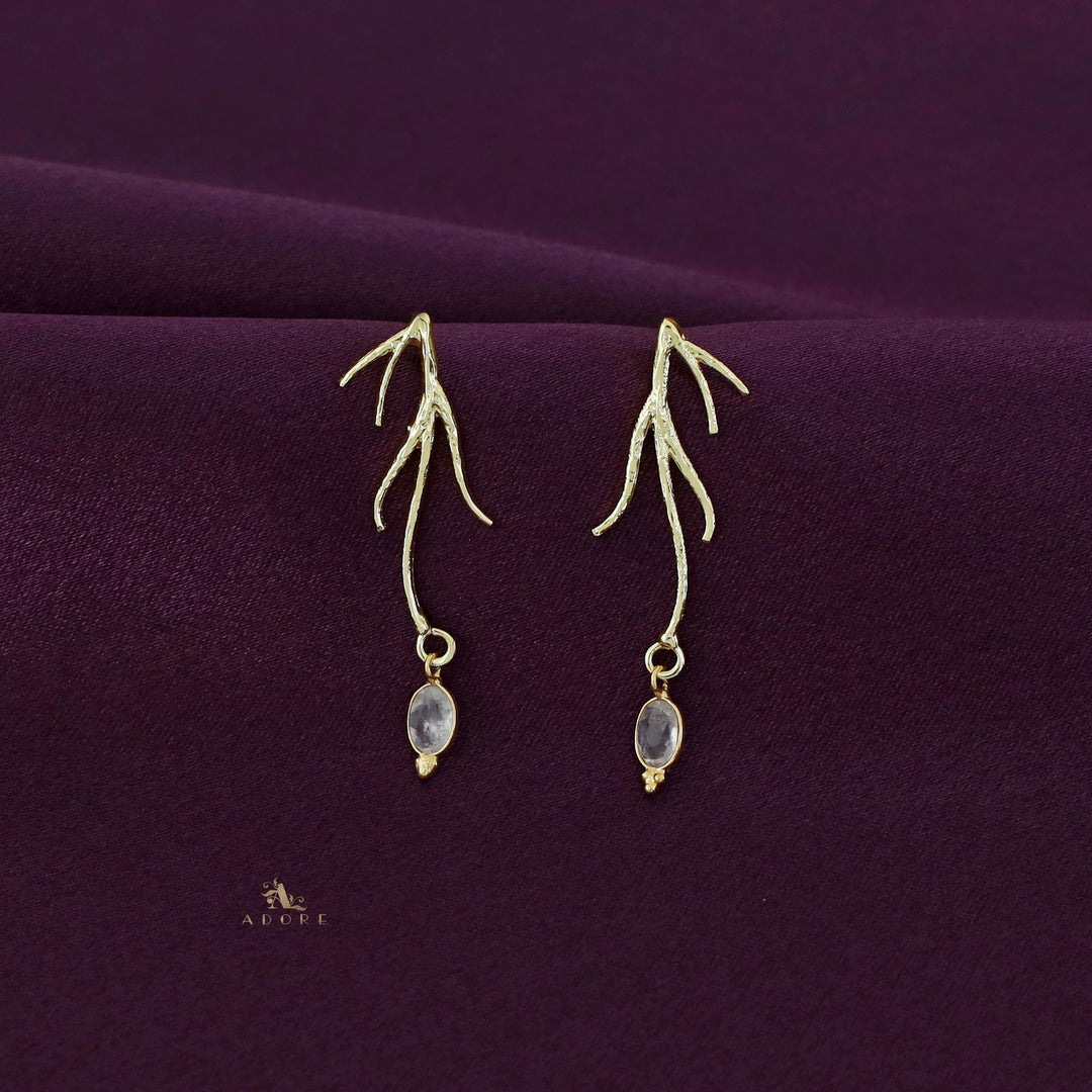 Angara Branchy Root Earring