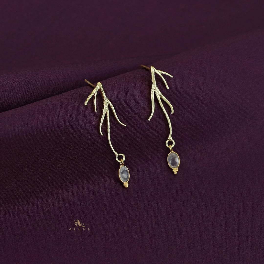 Angara Branchy Root Earring