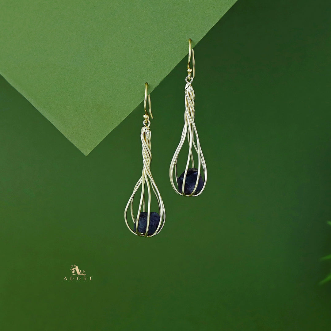 Dianella Golden Nest Raw Stone Drop