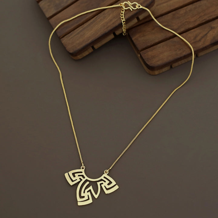 Golden Swastika Neckpiece