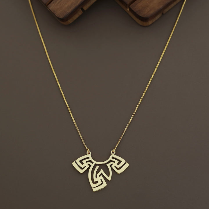 Golden Swastika Neckpiece