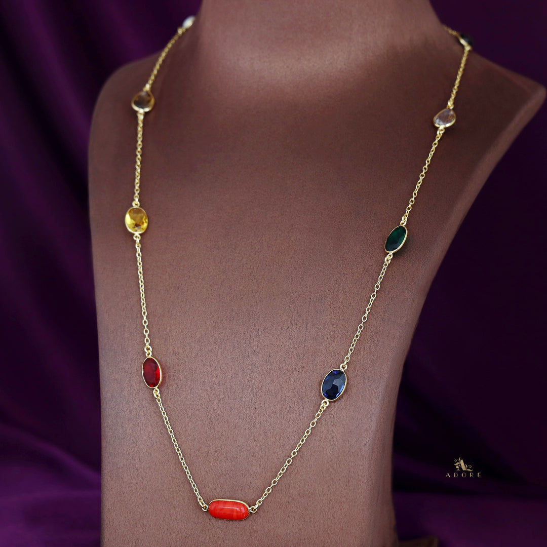 Melorra Multicolour Long Neckpiece