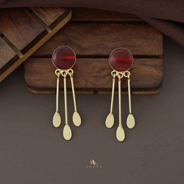 Shonika 3 Pendulum Earring