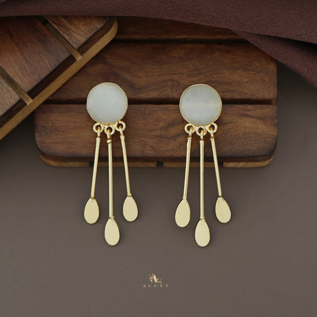 Shonika 3 Pendulum Earring