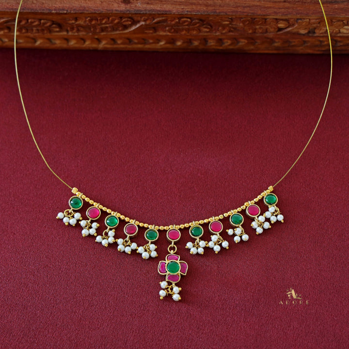 Zilpah Jadau Kundan String Neckpiece