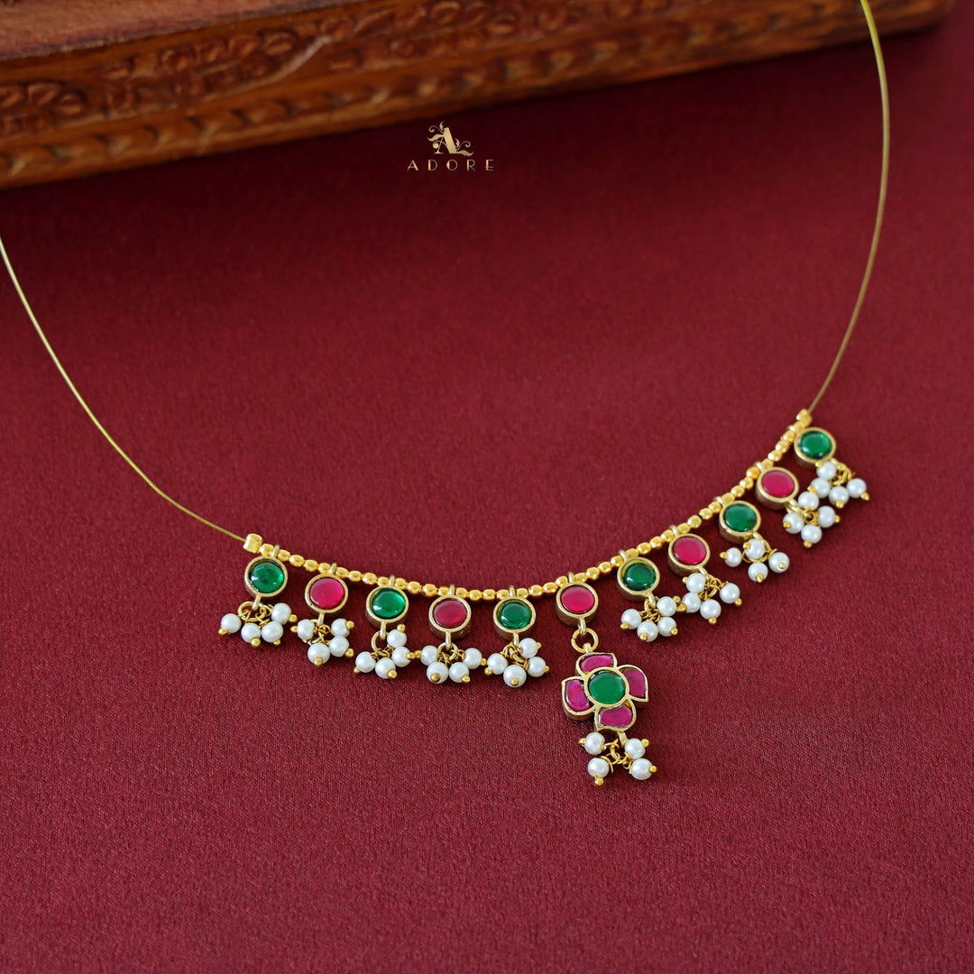 Zilpah Jadau Kundan String Neckpiece