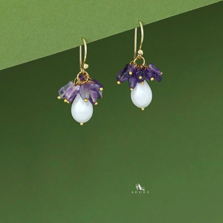 Ahoora Natural Stone Pearl Drop