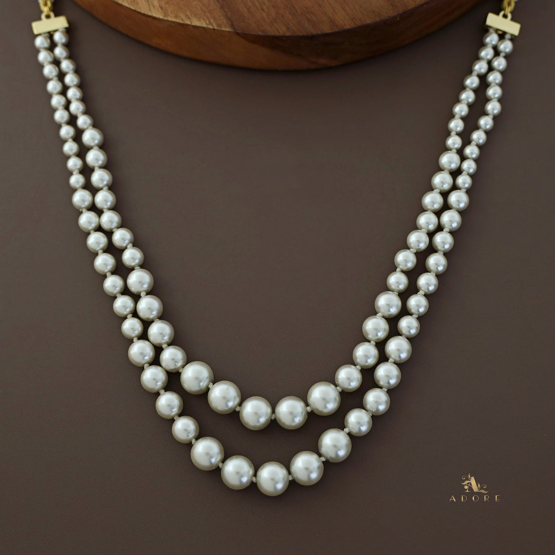 Zonira Two Layer Pearl Neckpiece