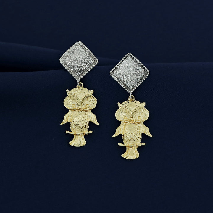 Guinevere Dual Tone Earring