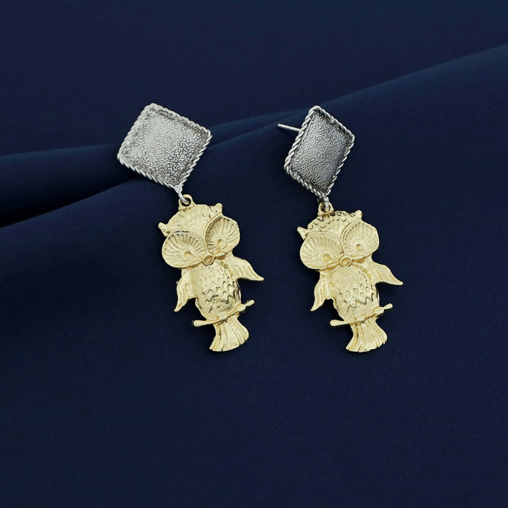 Guinevere Dual Tone Earring