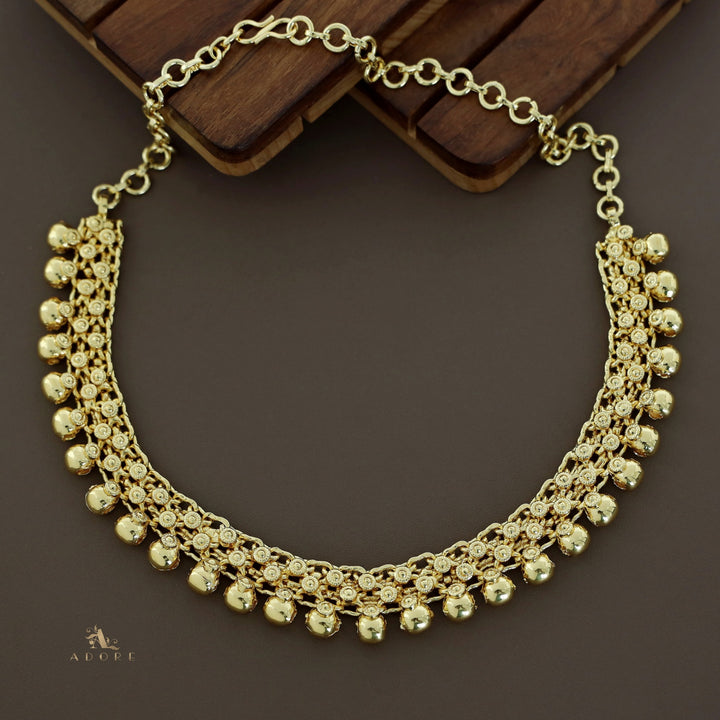 Rory Golden Giggling Balls Neckpiece