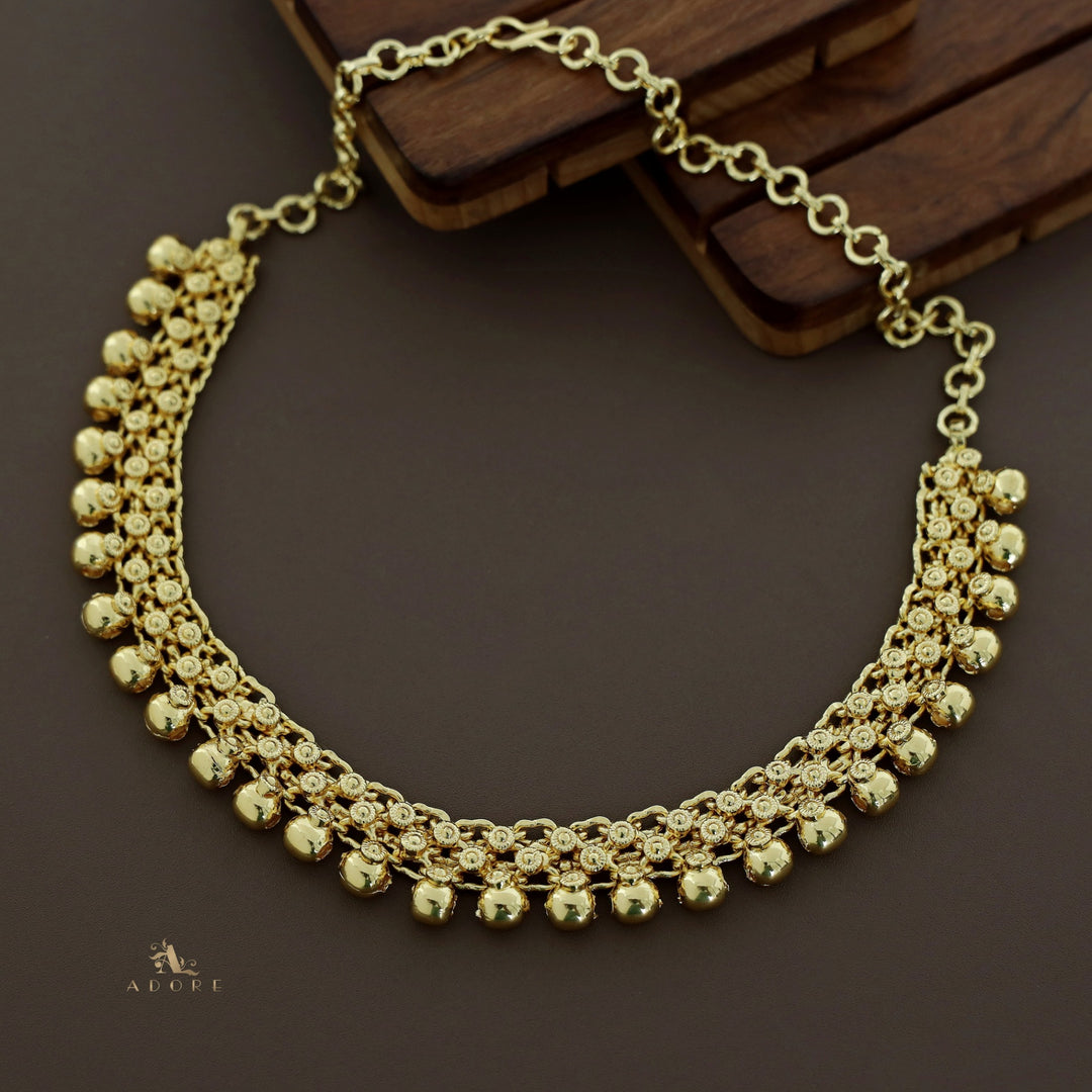 Rory Golden Giggling Balls Neckpiece