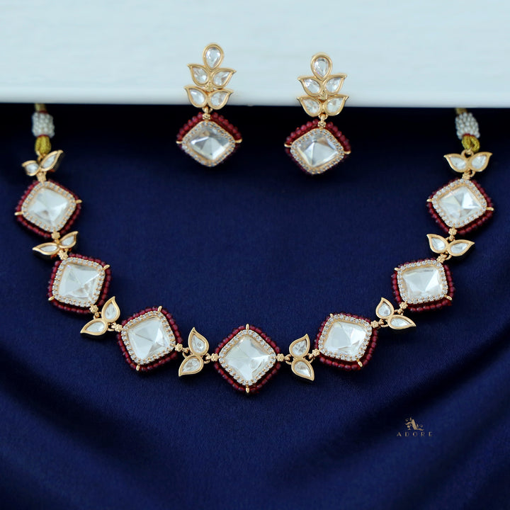 Nihara Kundan Choker With Earring