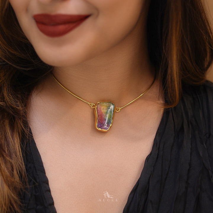 Esperenza Agate Neck Cuff