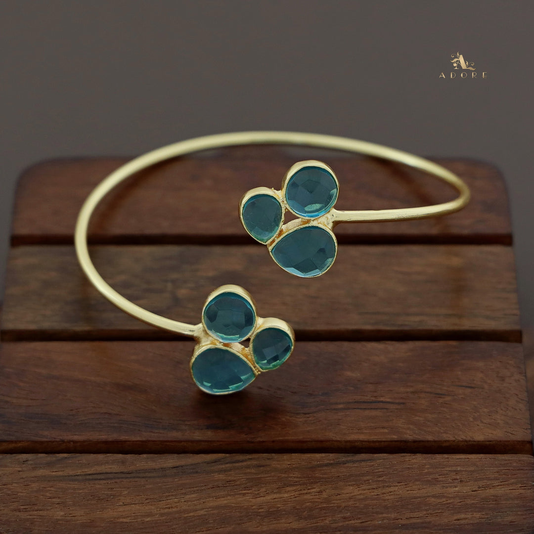 Fawn 6 Glossy Stone Bangle