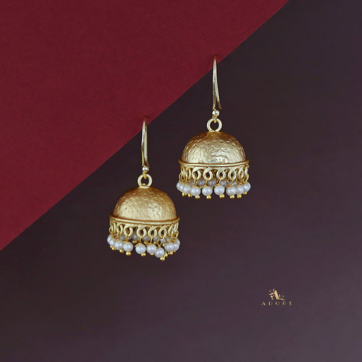 Golden Jhumka Drop