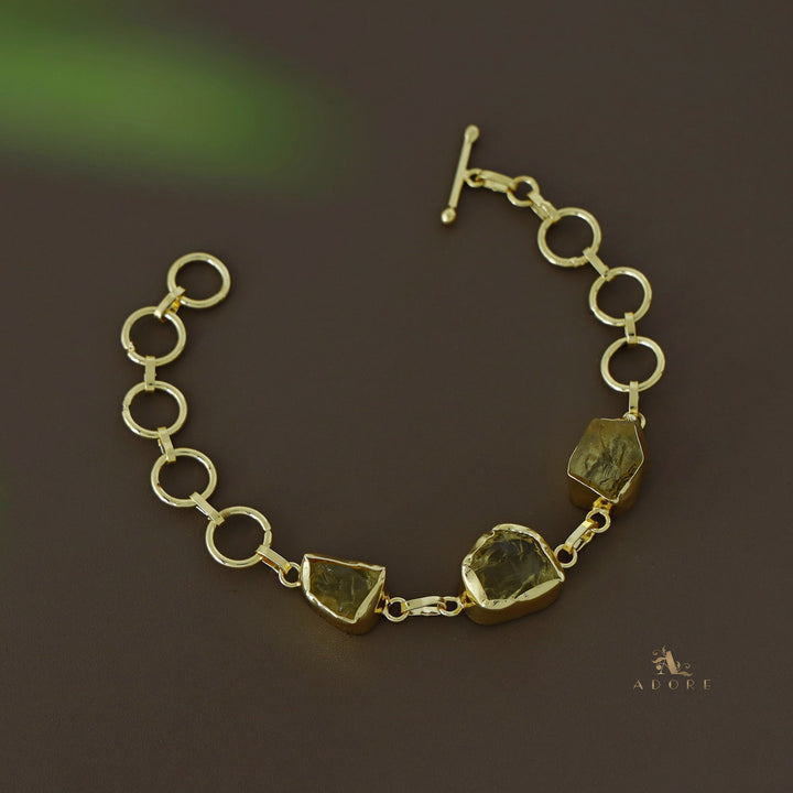 Eminent 3 Stone Bracelet