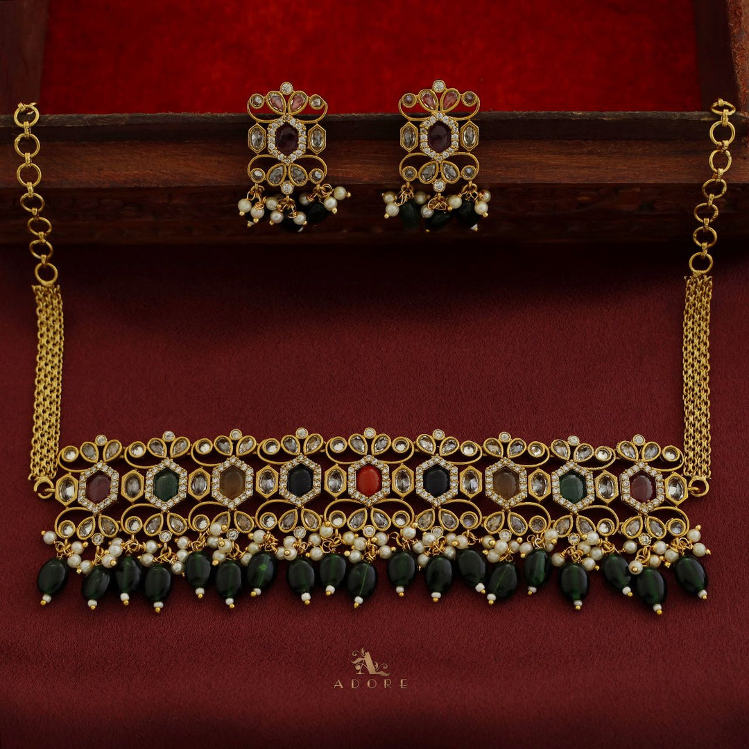 Bhairavi Choker With Earring