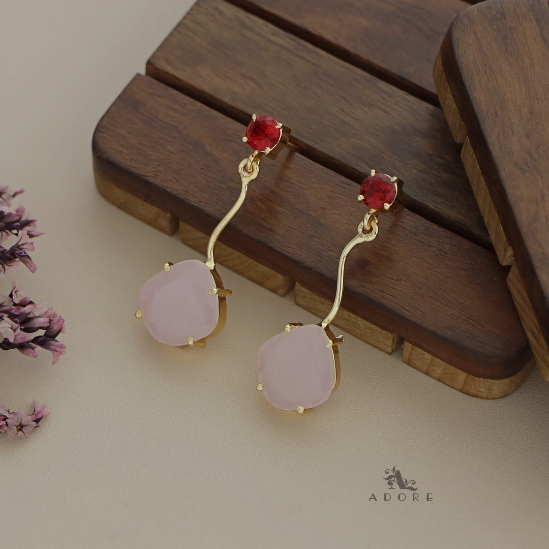 Daliya Glossy Curvy Earring