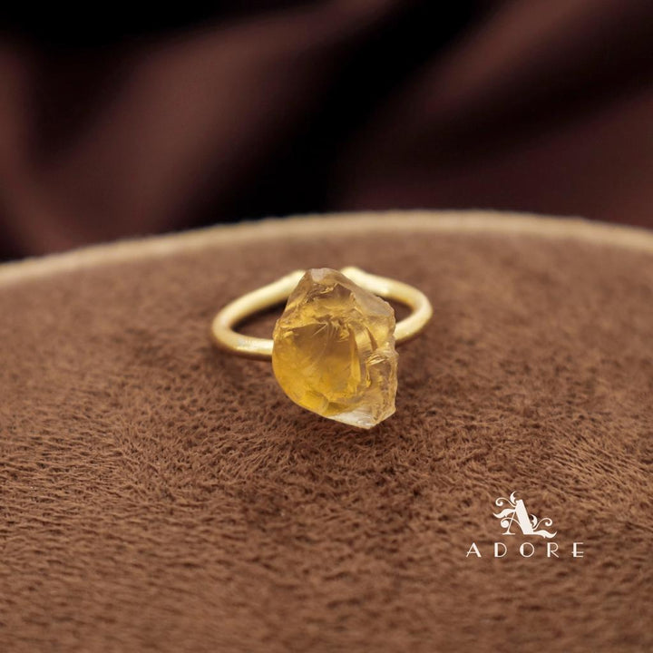 Mawar Raw Stone Ring