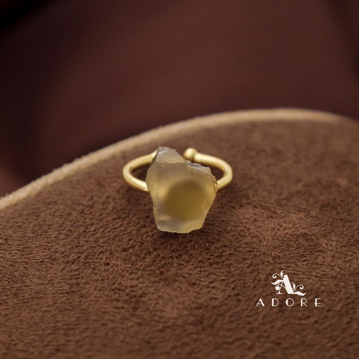 Mawar Raw Stone Ring