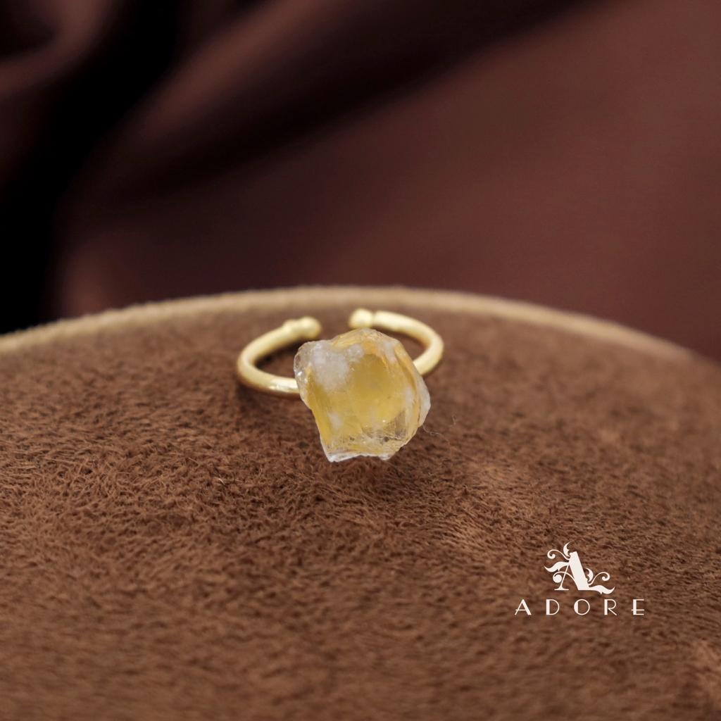 Mawar Raw Stone Ring