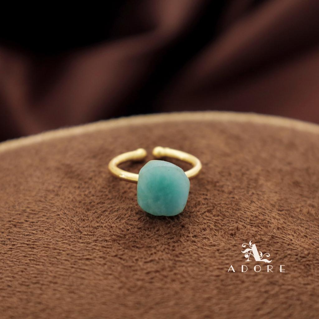 Mawar Raw Stone Ring