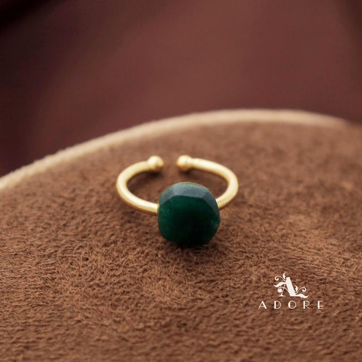 Mawar Raw Stone Ring