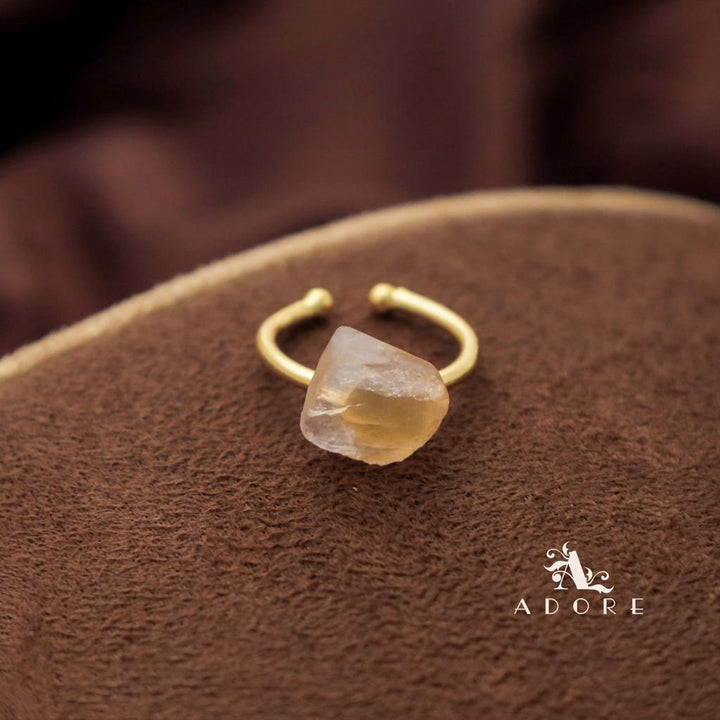 Mawar Raw Stone Ring