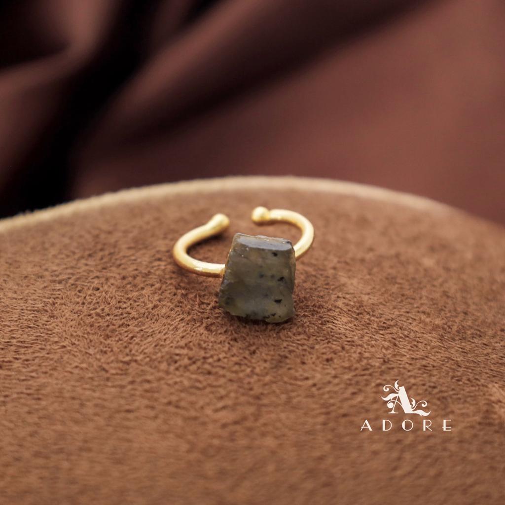 Mawar Raw Stone Ring