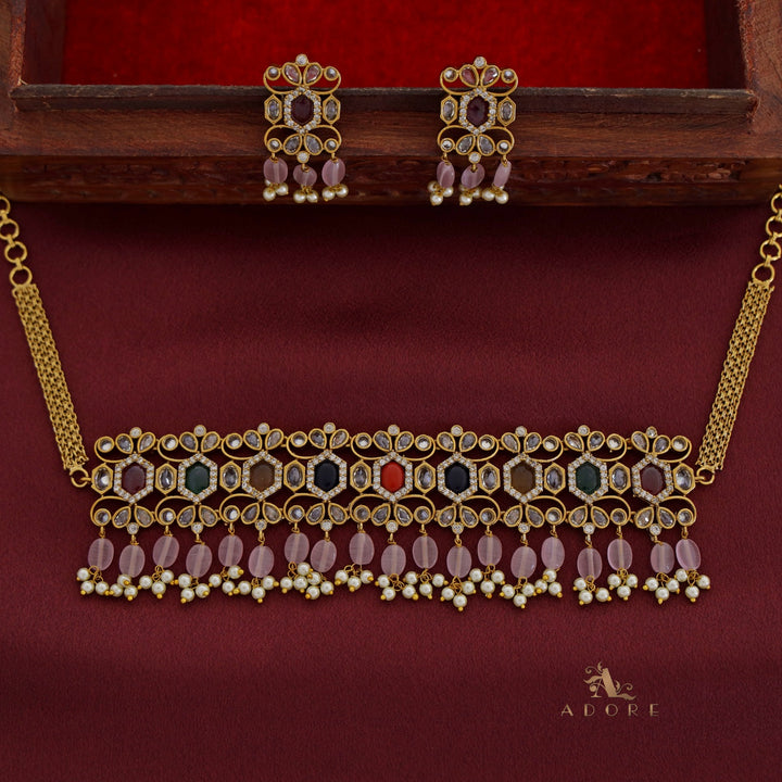 Bhairavi Choker With Earring