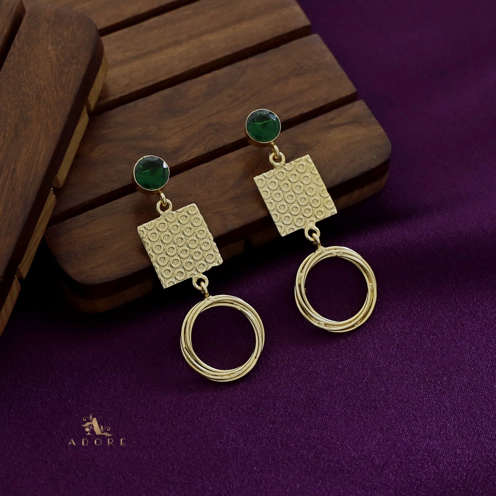 Buy Gold-Toned Earrings for Women by Jewels galaxy Online | Ajio.com