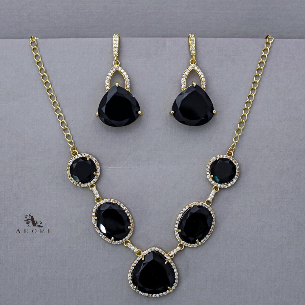 Buy Black Onyx Necklace, Black Onyx Pendant, Teardrop Black Onyx Necklace,  Sterling Black Onyx Gemstone Necklace, Gemstone Appeal, GSA Online in India  - Etsy