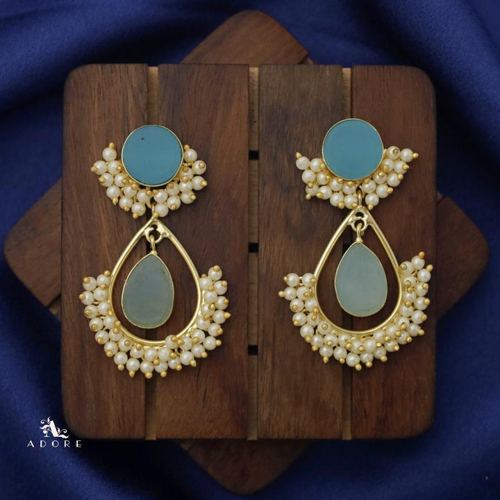 Adore - Raw Stone Angelic Earrings (Colour Options)