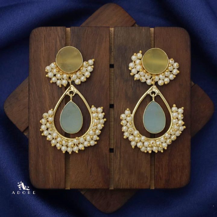 Adore - Raw Stone Angelic Earrings (Colour Options)