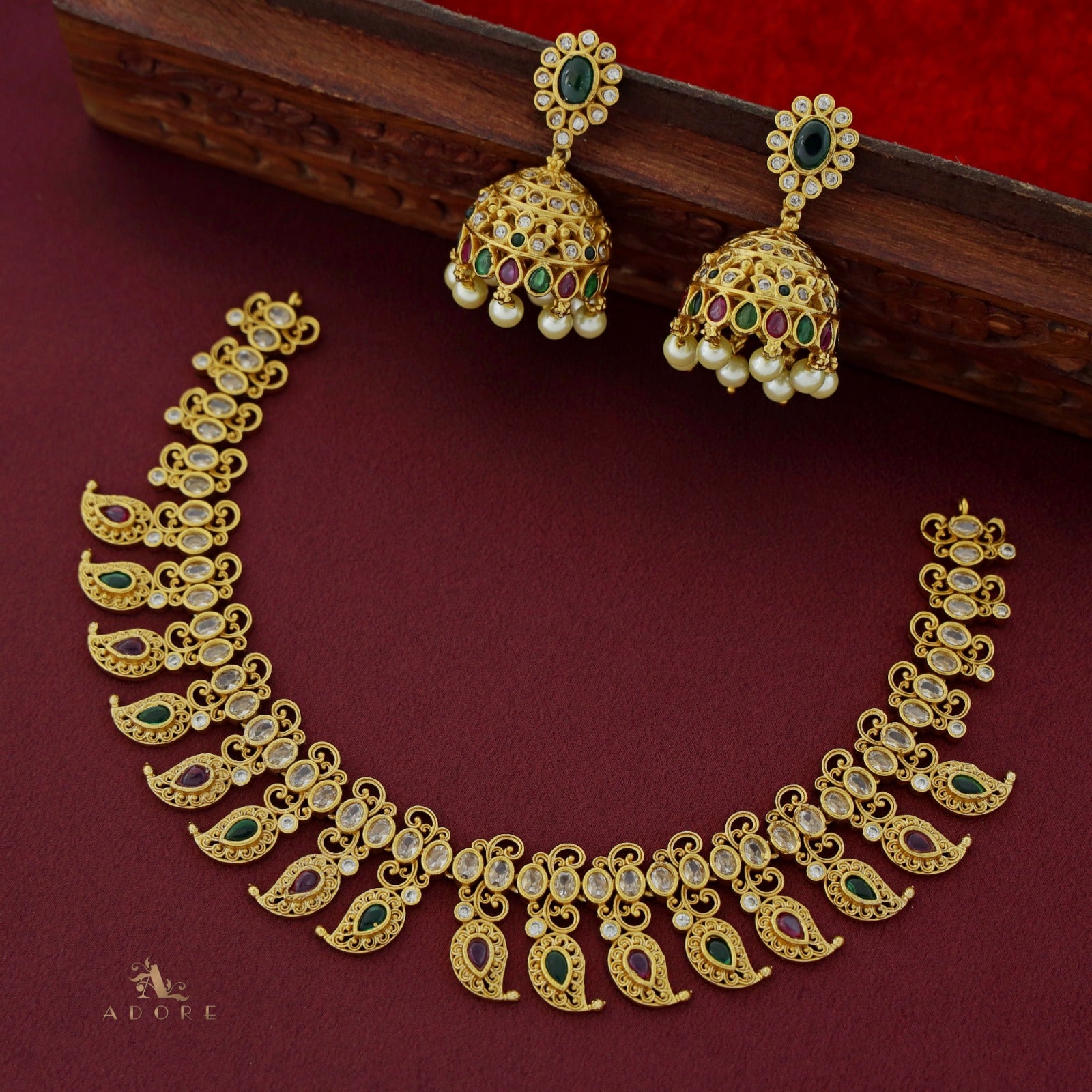 Palakka jhumka deals