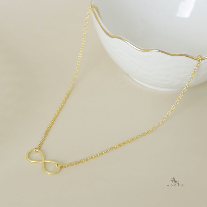 Golden Infinity Neckpiece