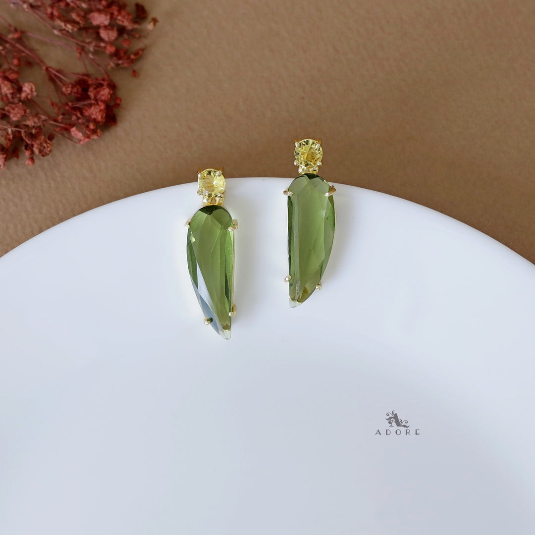 Glossy Amiksha Claw Earring