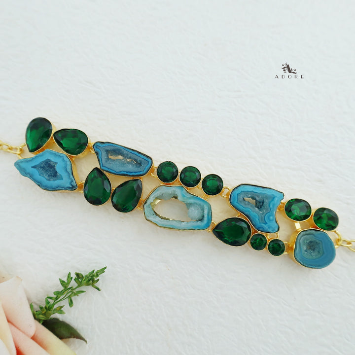 Apphia Agate + Glossy Stone Choker