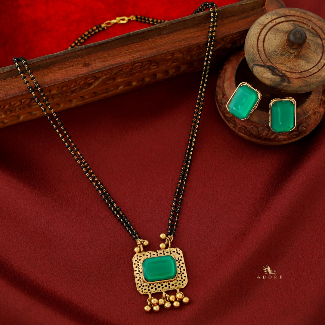 Kriti Two Layer Mangalsutra With Stud