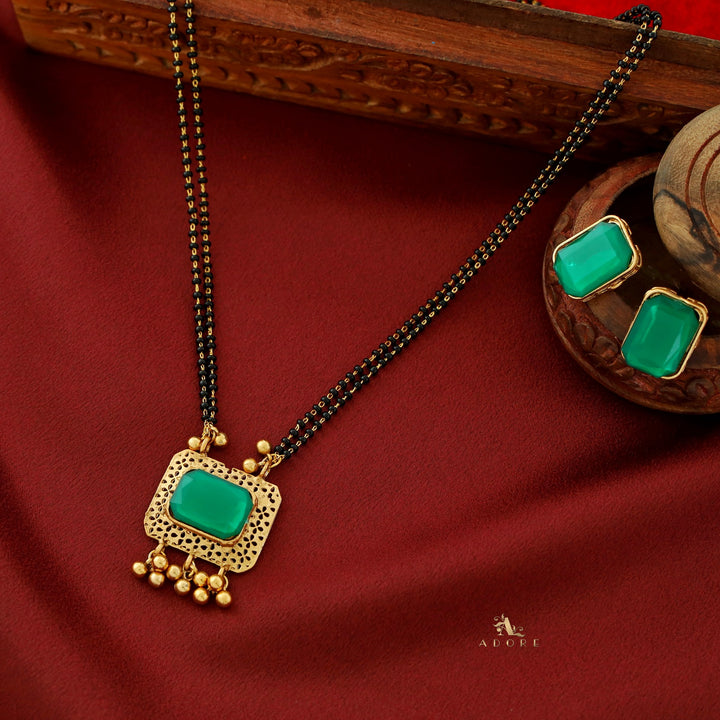 Kriti Two Layer Mangalsutra With Stud