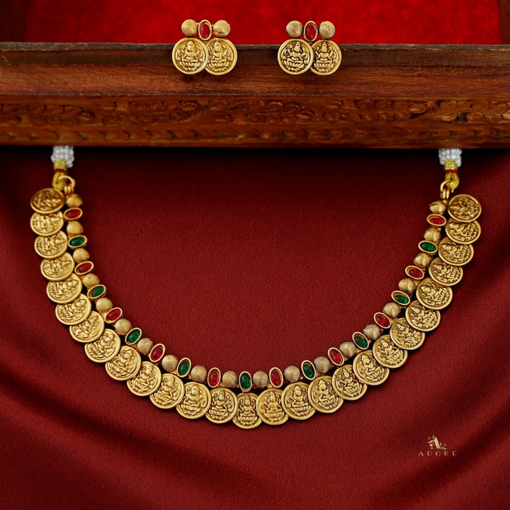 Padmamalini Kashi Lakshmi Neckpiece With Earring